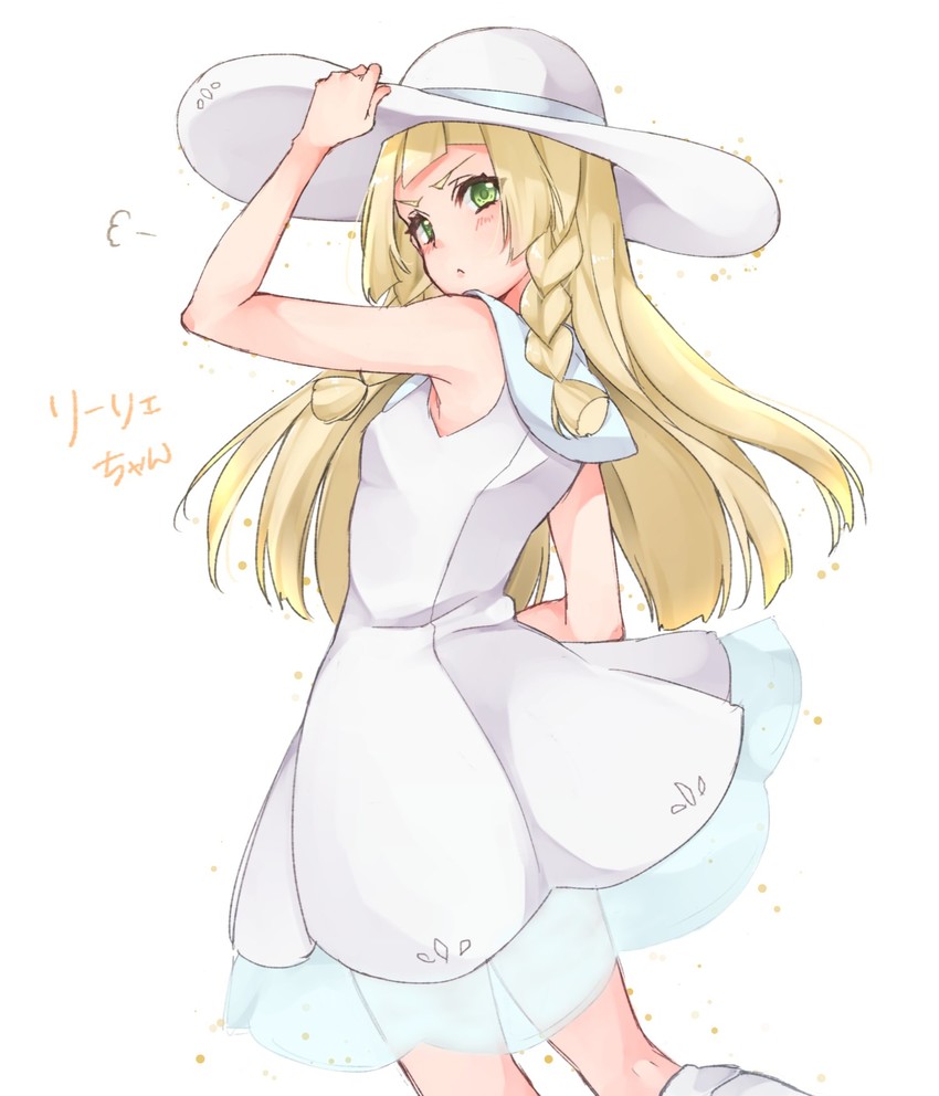 lillie (pokemon and 1 more) drawn by chun_(ya_i_memories)