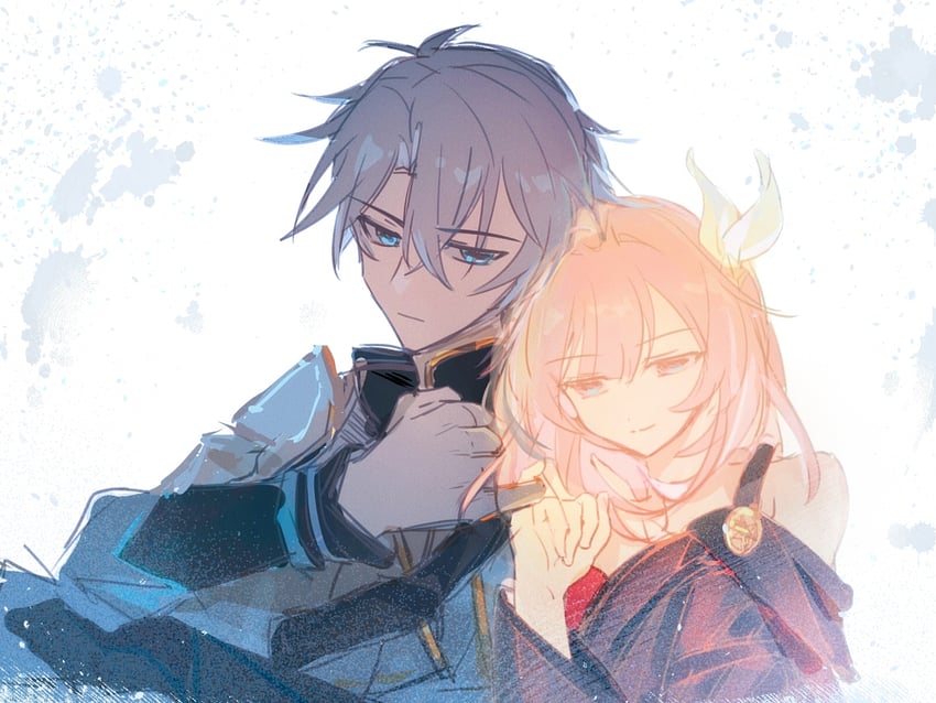 phainon and cyrene (honkai and 1 more) drawn by qieazhibingjiling