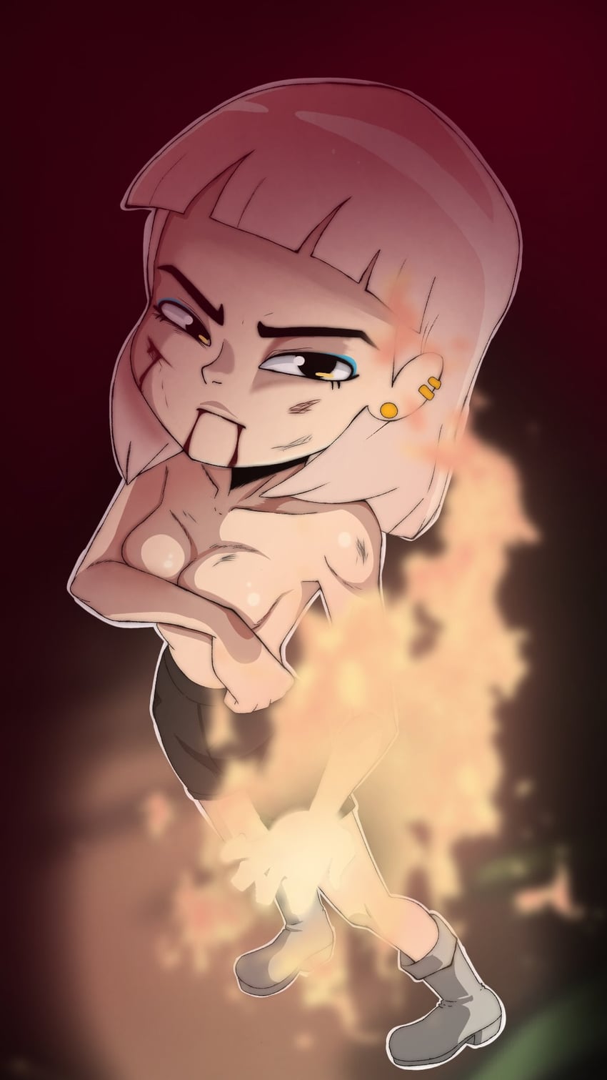 jentry chau (jentry chau vs the underworld) drawn by maximil66748460
