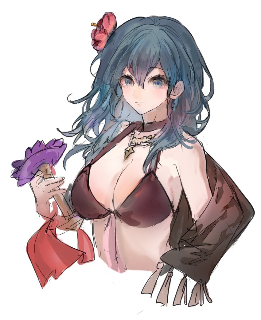 female byleth (fire emblem and 2 more) drawn by yewsies