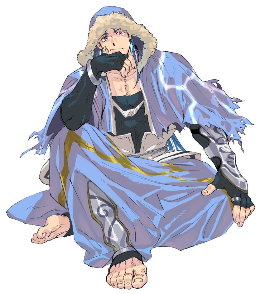 cu chulainn (fate and 1 more) drawn by kou_(hamu02222t)