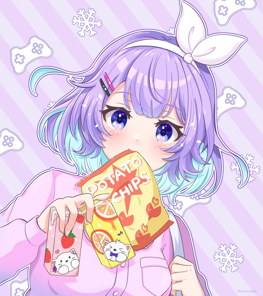 nun bora (nijisanji and 1 more) drawn by mugimugigo