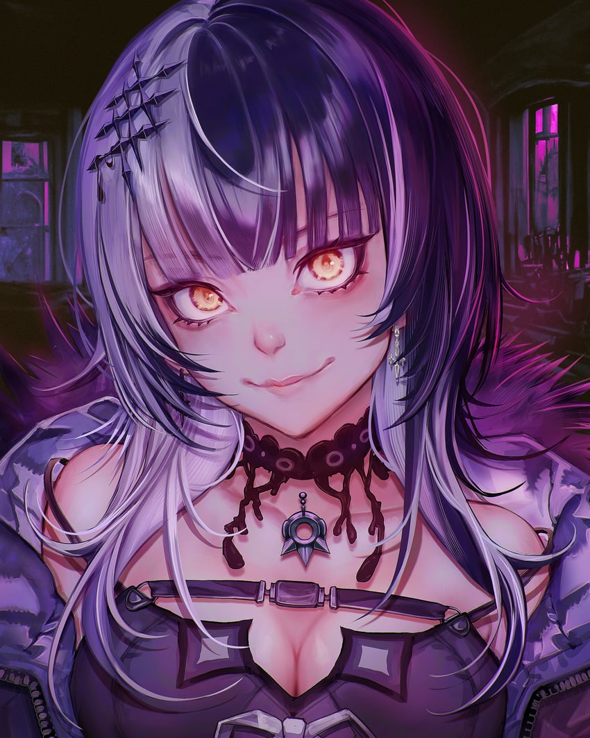 shiori novella (hololive and 1 more) drawn by kanbiiru