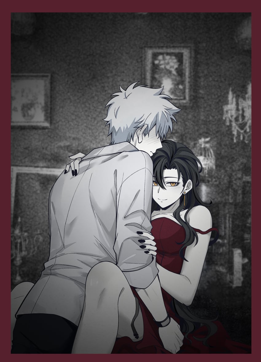 cheng xiaoshi and lu guang (shiguang dailiren) drawn by dsarl995595