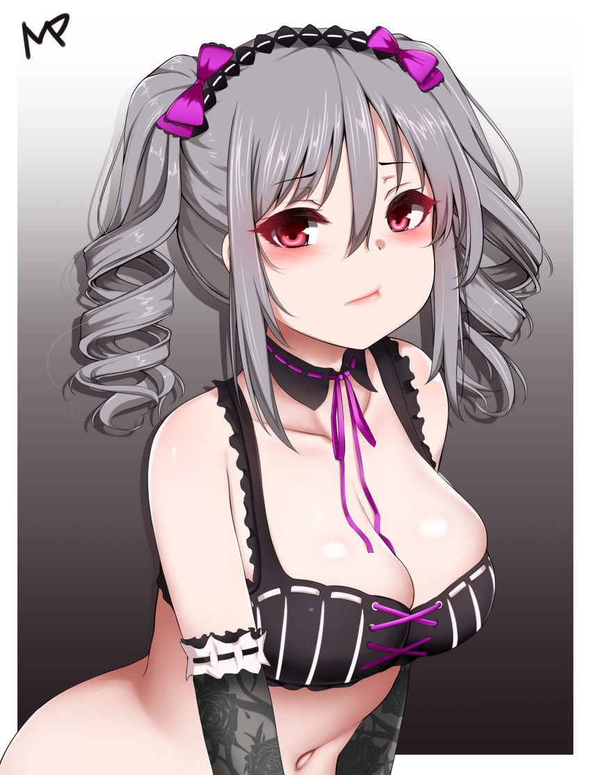 kanzaki ranko (idolmaster and 1 more) drawn by mapar