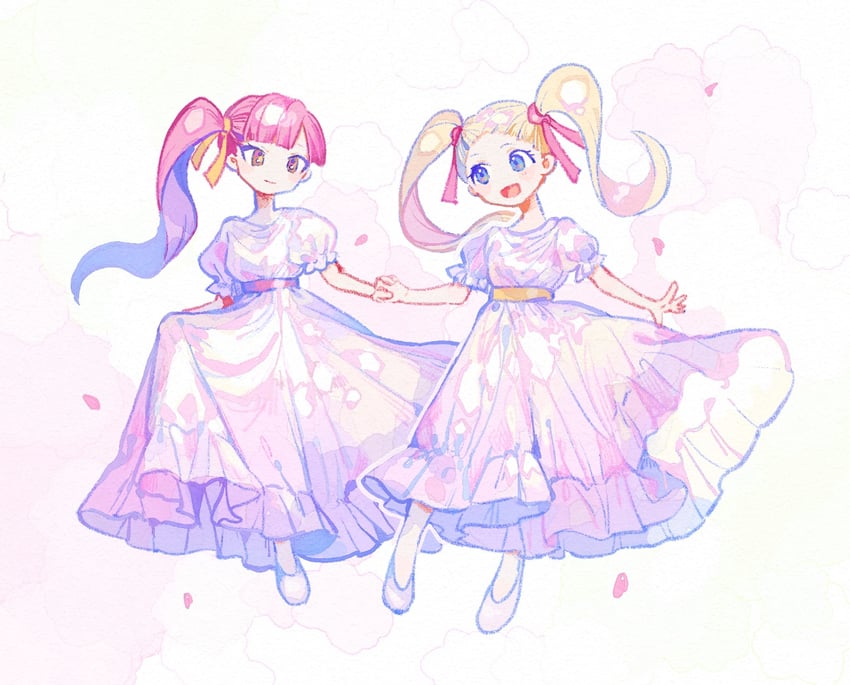 female builder and ruru (dragon quest and 1 more) drawn by 1008_(origami_kobo)