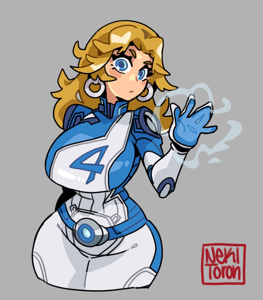 sue storm (marvel and 2 more) drawn by nekitoron