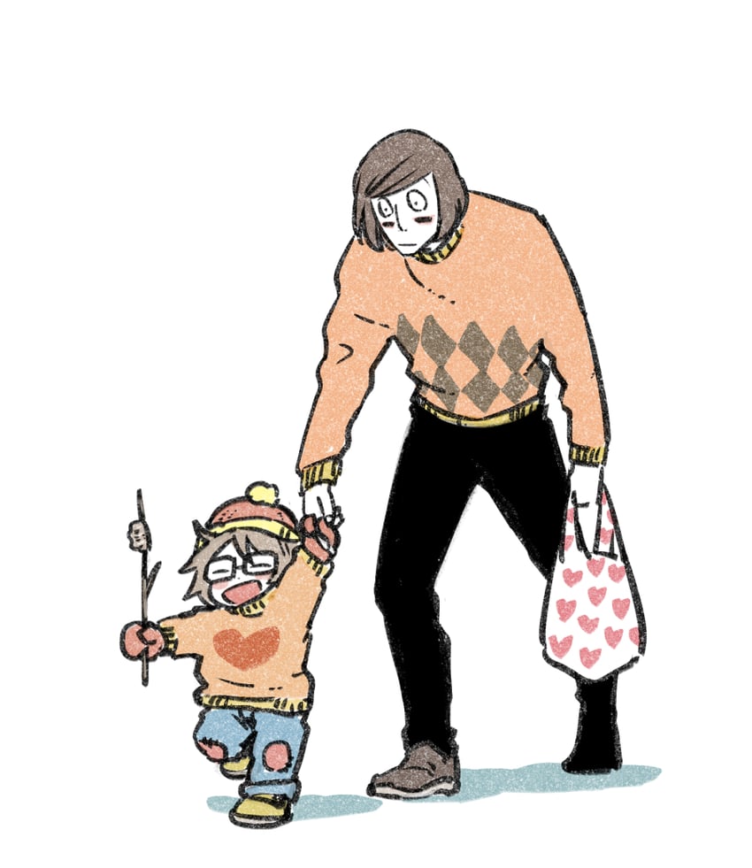 randal ivory and luther von ivory (randal's friends) drawn by tsukasa_(tsukasa_mimizuku)