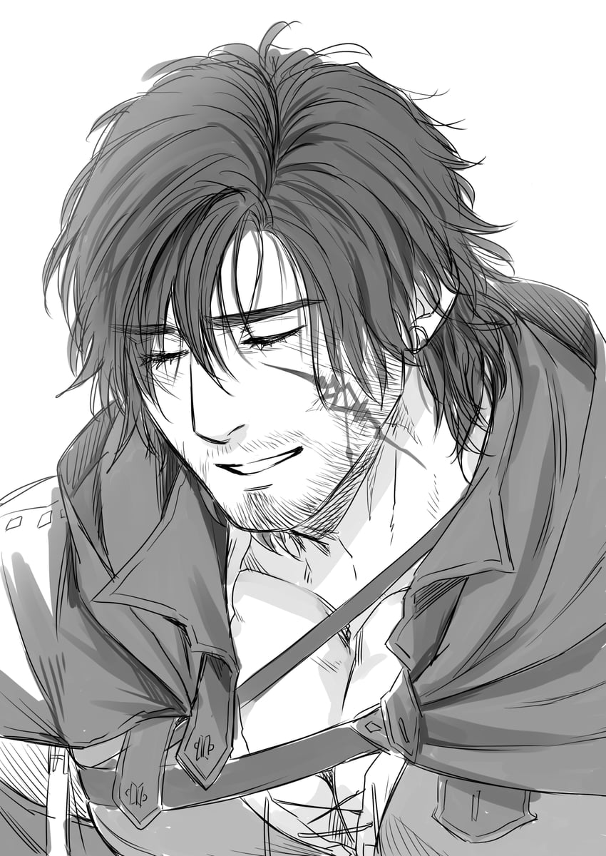 clive rosfield (final fantasy and 1 more) drawn by yomotsuki_road