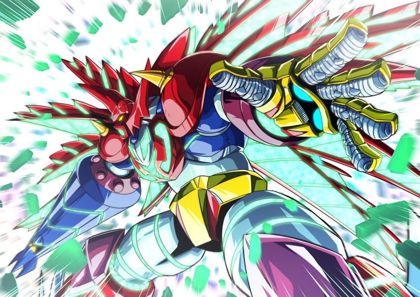 shin getter dragon (getter robo and 2 more) drawn by nomayo