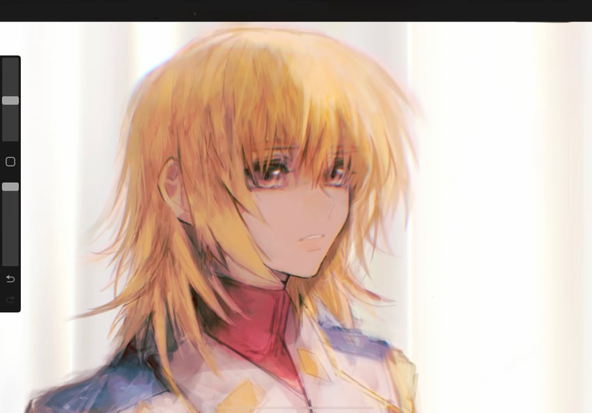 cagalli yula athha (gundam and 1 more) drawn by she_(morianosu)