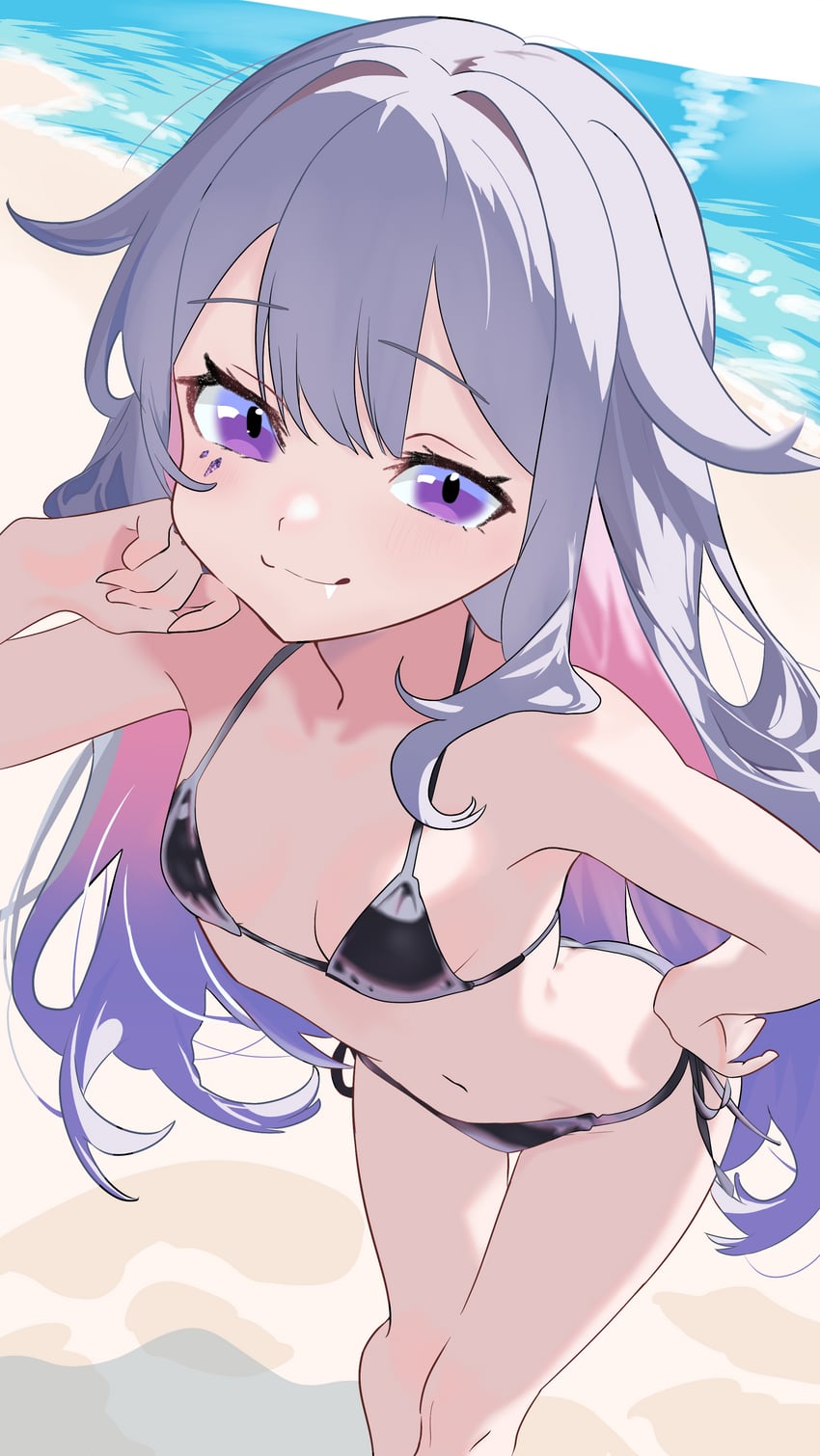 koseki bijou (hololive and 1 more) drawn by fei_ciyu