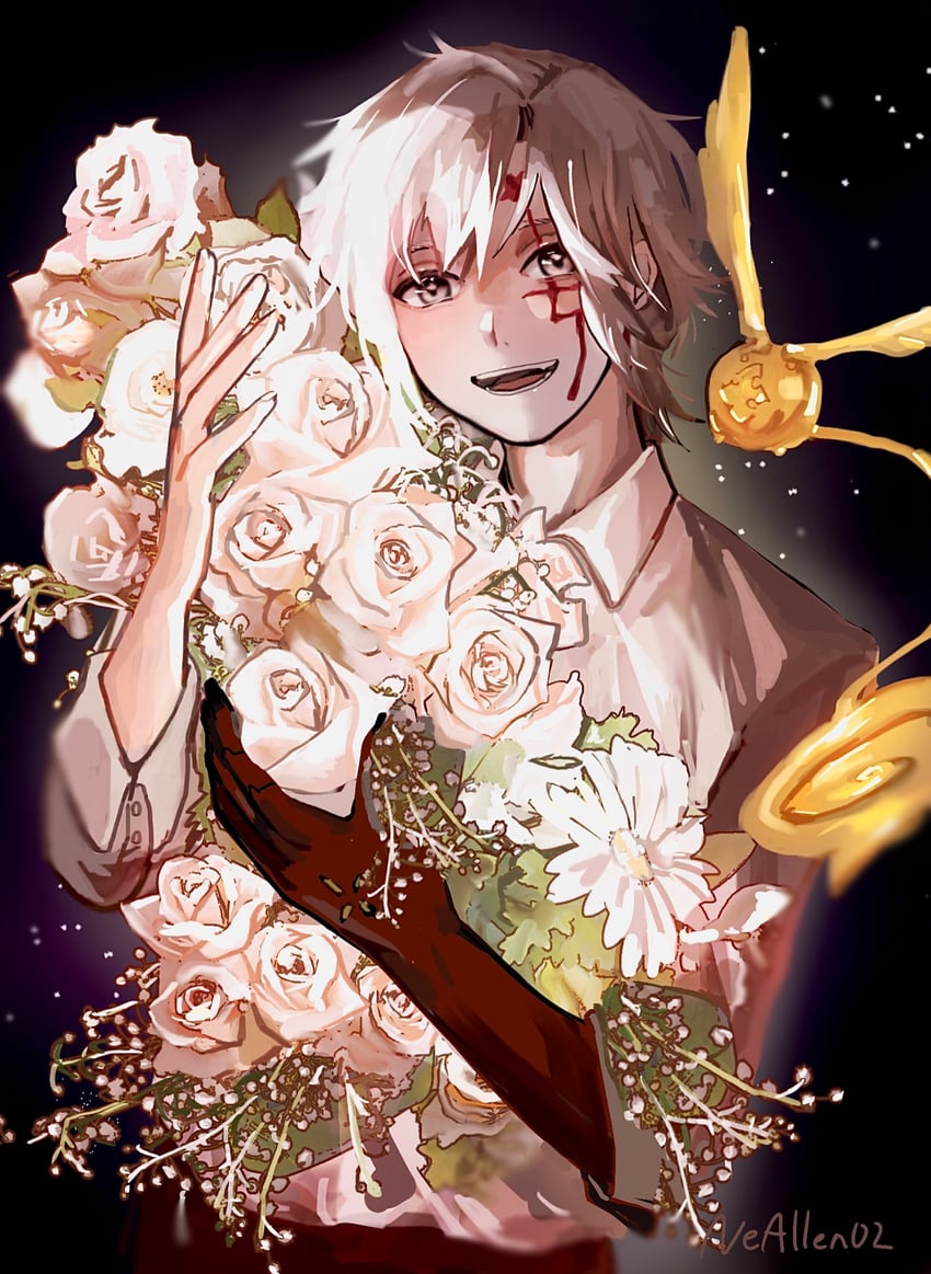 allen walker and timcanpy (d.gray-man) drawn by neallen02