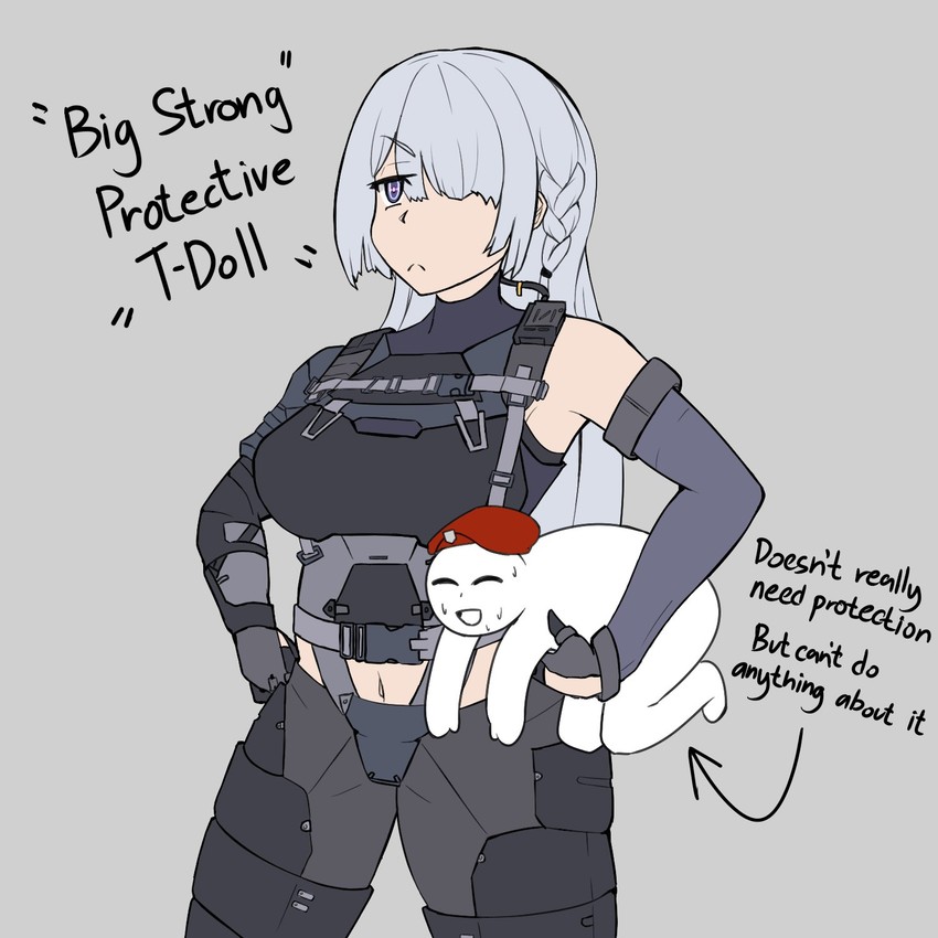 commander and ak-15 (girls' frontline) drawn by snafu_(snafy_snu)