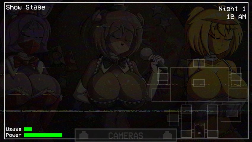 freddy fazbear, chica, and bonnie (five nights at freddy's and 2 more)