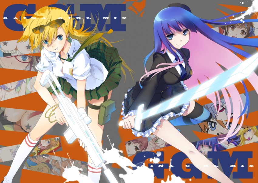 stocking and panty (panty & stocking with garterbelt) drawn by fuyuno_haruaki