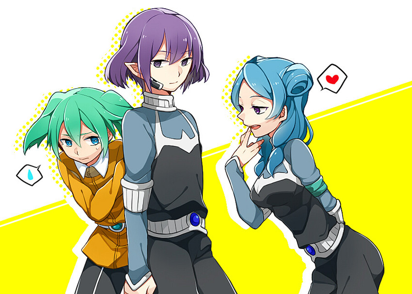 fei rune, beta, and alpha (inazuma eleven and 2 more) drawn by kan'yu_(citron_82)