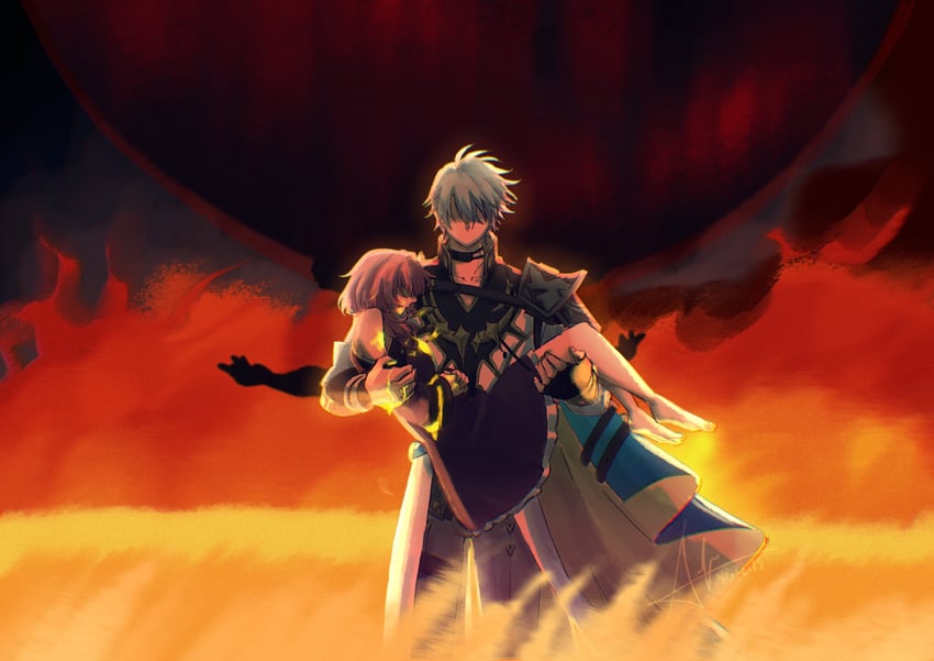 phainon and cyrene (honkai and 1 more) drawn by yeorelz_15