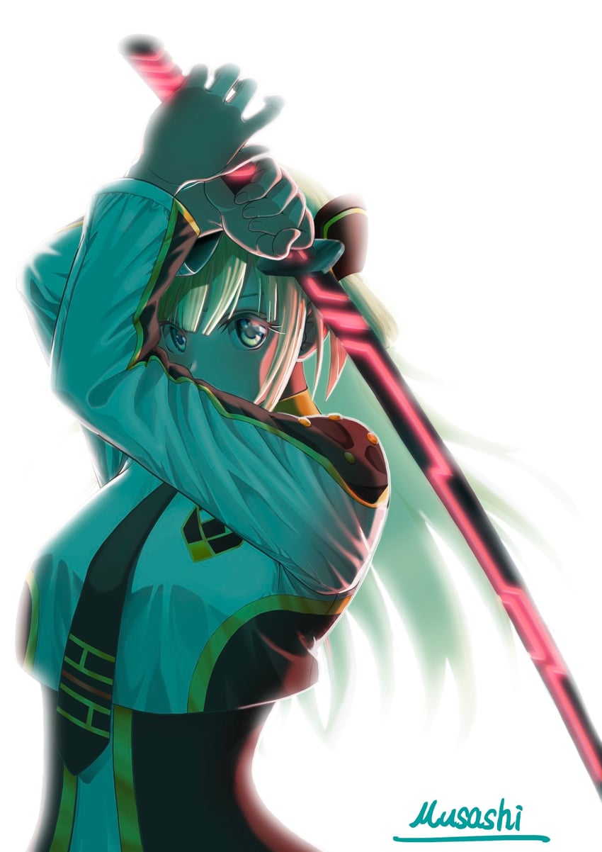 sky striker ace - raye (yu-gi-oh!) drawn by musashi_moo-sun