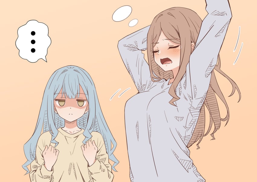 togawa sakiko and nagasaki soyo (bang dream! and 1 more) drawn by yghm