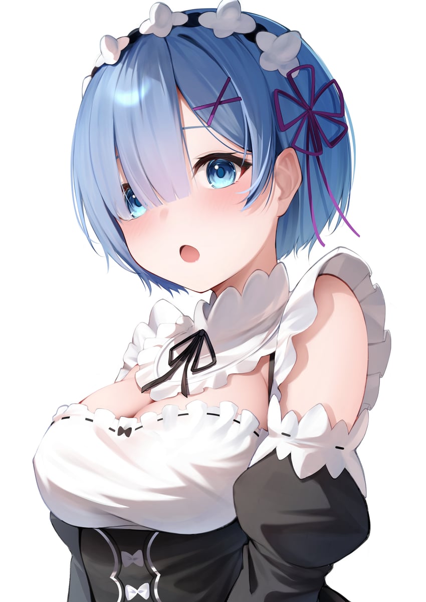 rem (re:zero kara hajimeru isekai seikatsu) drawn by sido_(ama_r007)