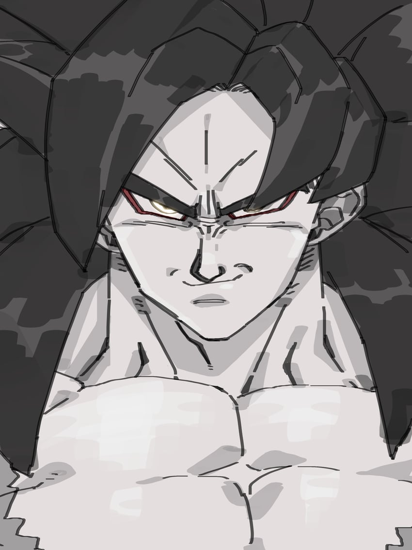 son goku (dragon ball and 1 more) drawn by k.tomato