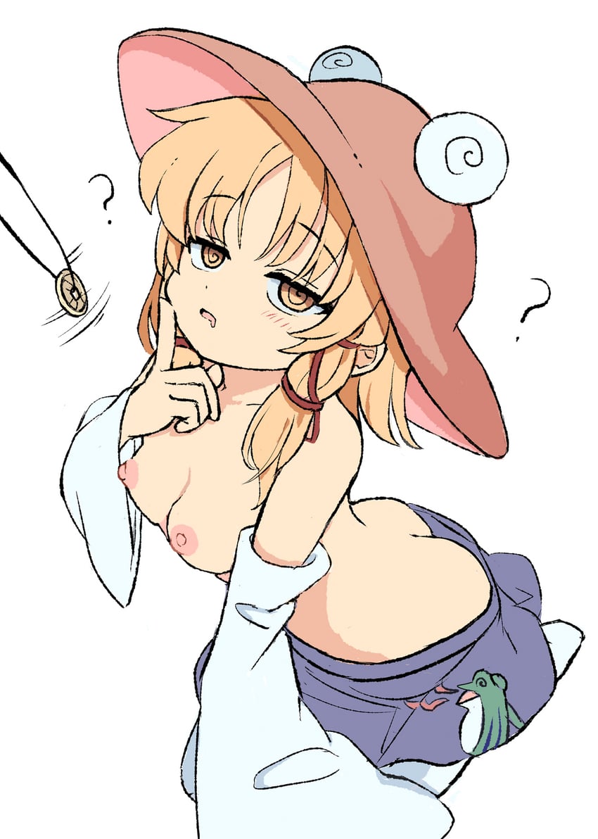 moriya suwako and pyonta (touhou) drawn by ramudia_(lamyun)