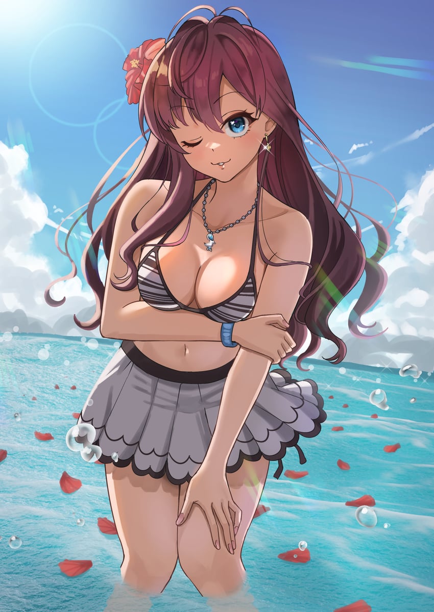 ichinose shiki (idolmaster and 1 more) drawn by kamoromance614
