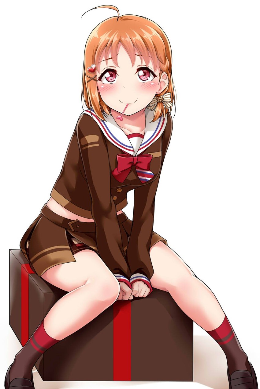 takami chika (love live! and 1 more) drawn by yopparai_oni