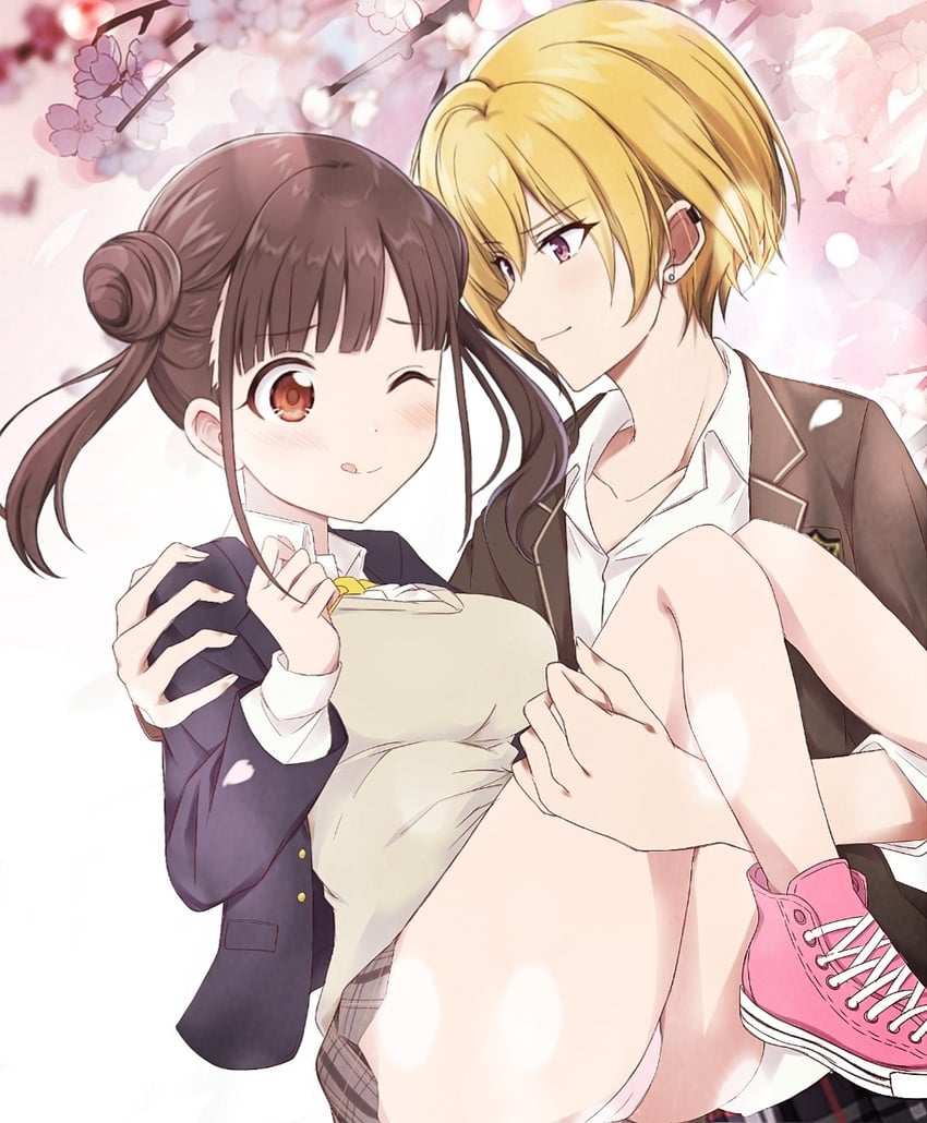 sonoda chiyoko and saijo juri (idolmaster and 1 more) drawn by saint_laurent_paris