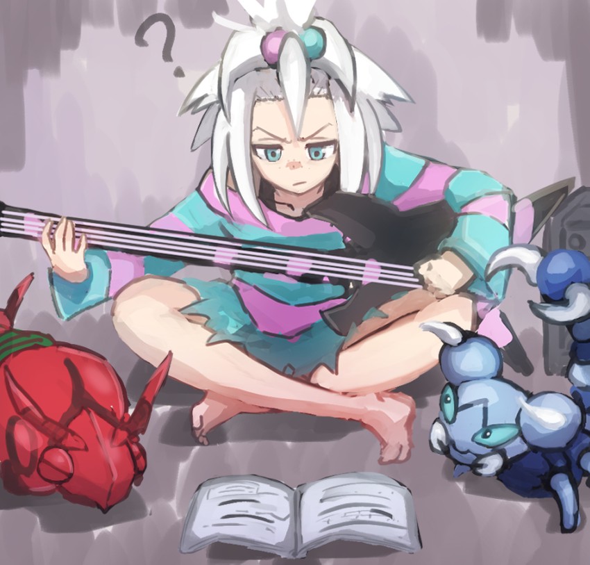 roxie, venipede, and skorupi (pokemon and 1 more) drawn by hatano_kiyoshi