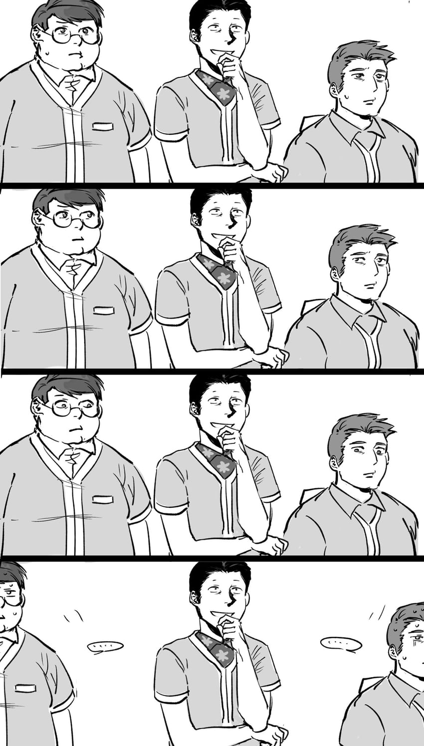 peter griffin, glenn quagmire, and joe swanson (family guy) drawn by borderline7839