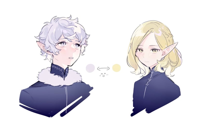 mithrun and mithrun's brother (dungeon meshi) drawn by maymeriko
