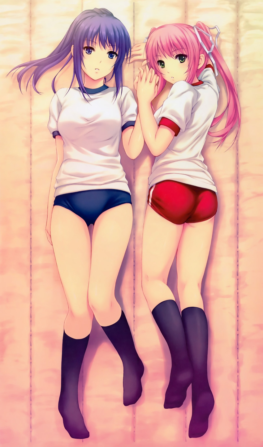 asagiri luna and narikawa saki (marble bloomers) drawn by coffee-kizoku
