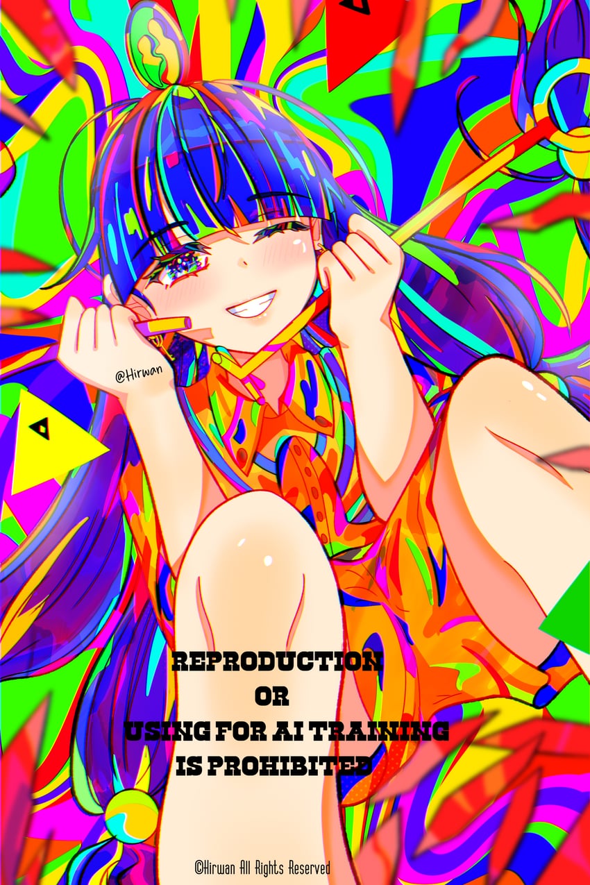 michigami nareko (touhou and 1 more) drawn by hirwannew