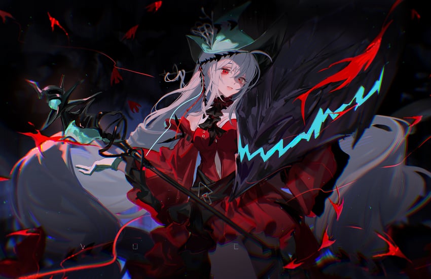 skadi and skadi the corrupting heart (arknights) drawn by till-valhalla