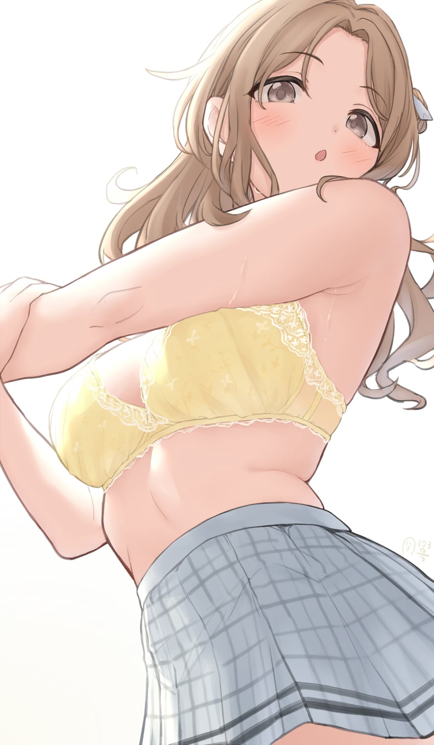 ichikawa hinana (idolmaster and 1 more) drawn by kijibato_123-gou