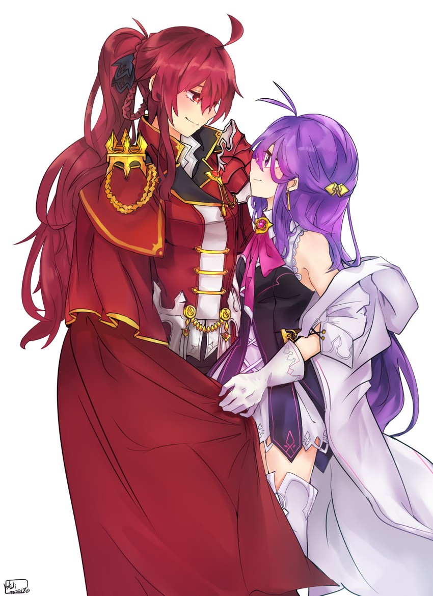 aisha landar, elesis, aether sage, and empire sword (elsword) drawn by gomiyama