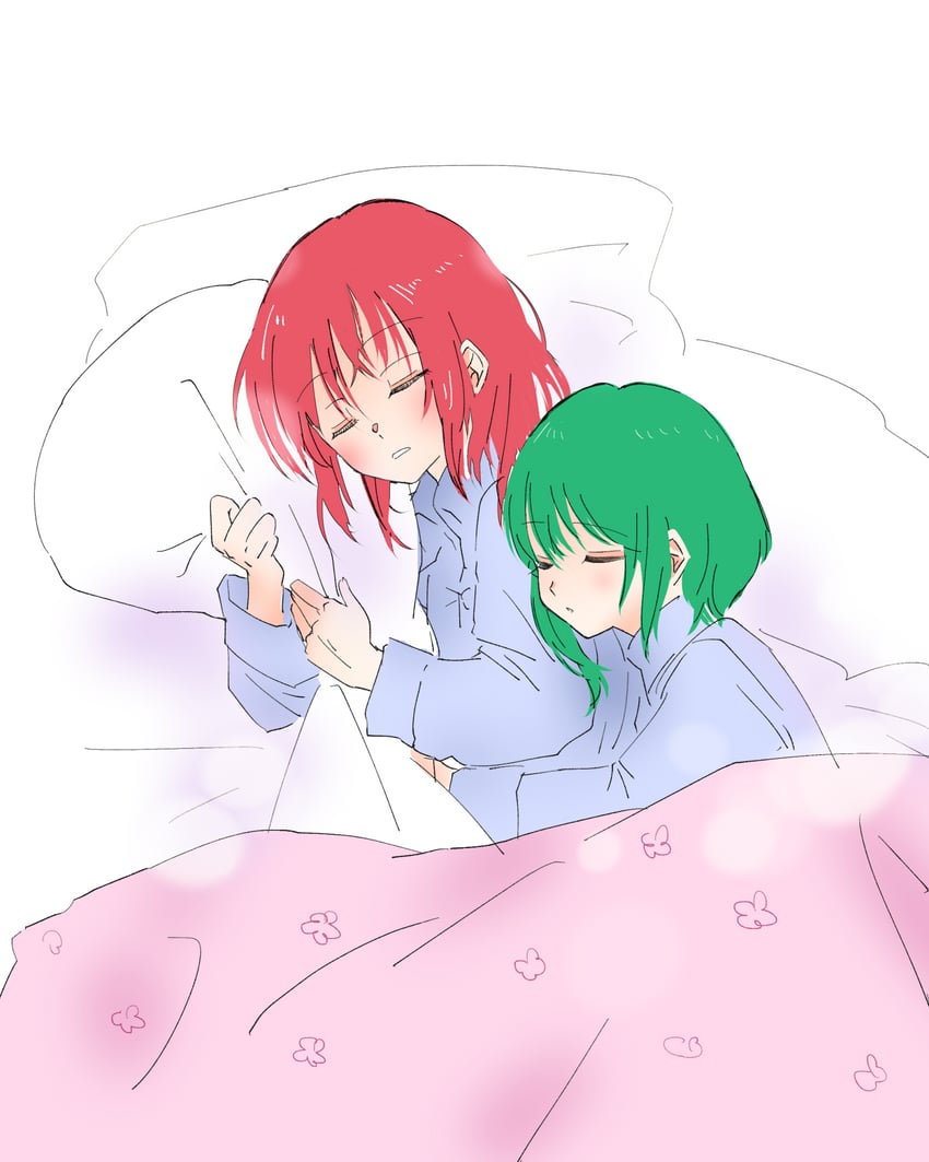 shiki eiki and onozuka komachi (touhou) drawn by shouko_(airen)