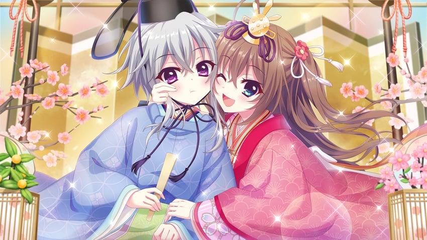 shikimiya aone and ichijou ruka (re:stage!) drawn by izumi_tsubasu