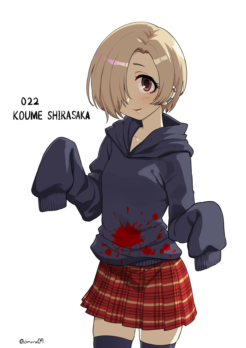 shirasaka koume (idolmaster and 1 more) drawn by omaru_gyuunyuu