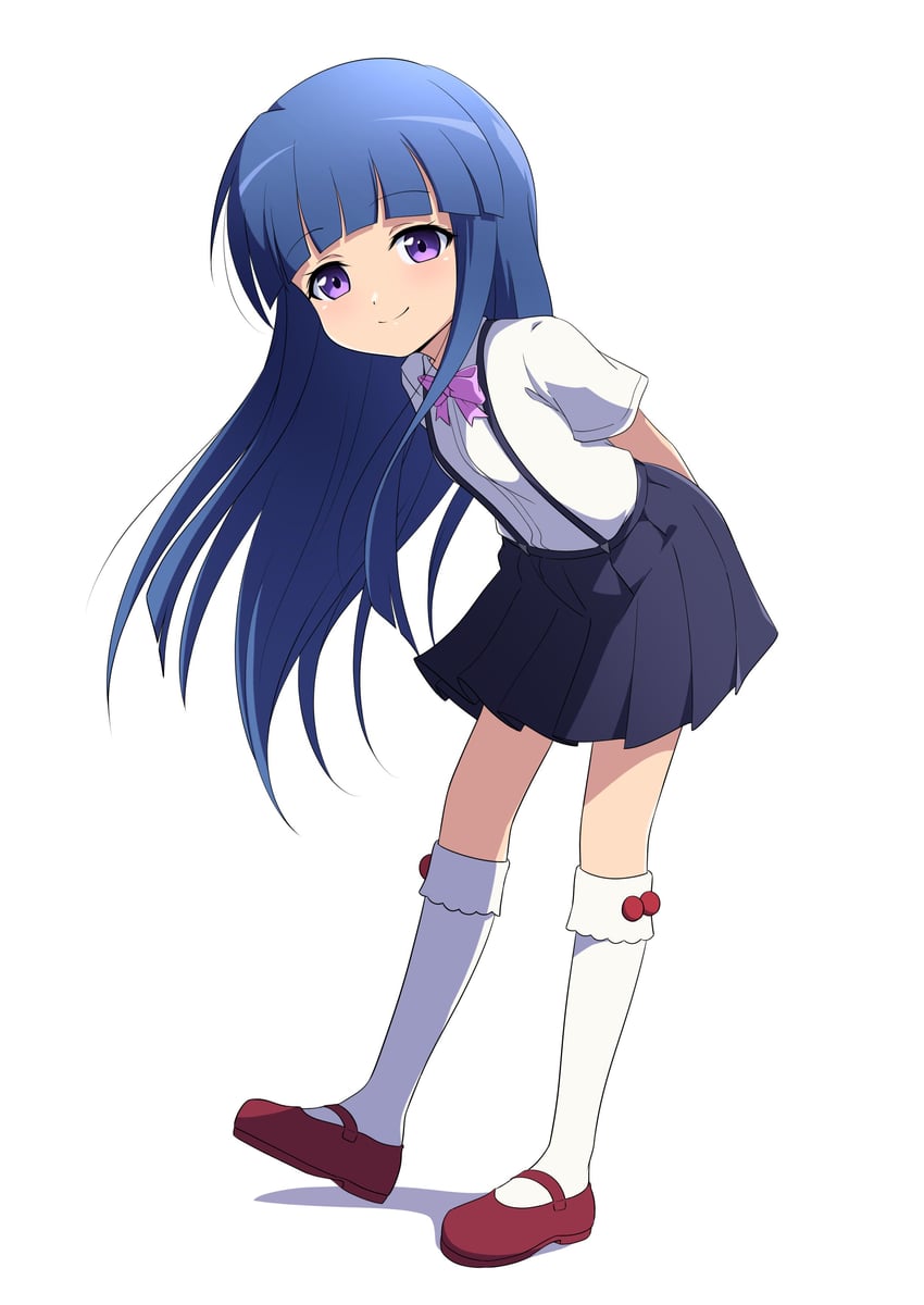 furude rika (higurashi no naku koro ni) drawn by nishizuki_shino