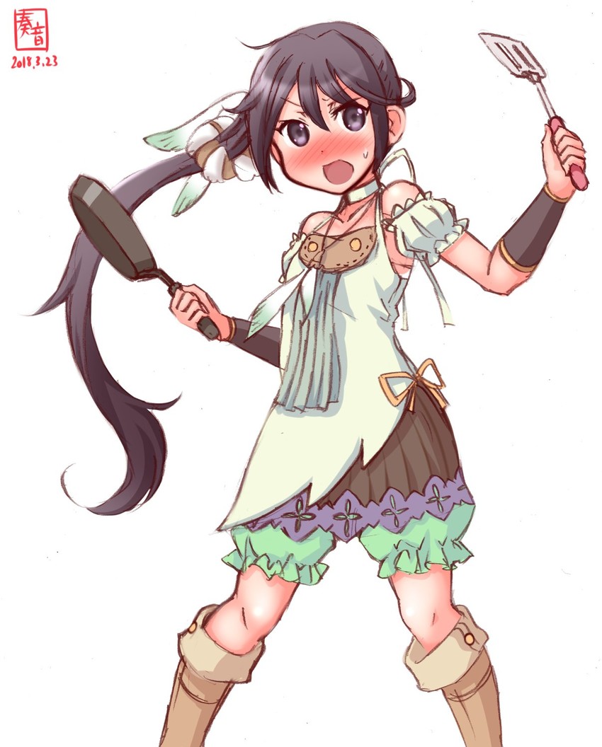 akebono and odette (kantai collection and 2 more) drawn by kanon_(kurogane_knights)