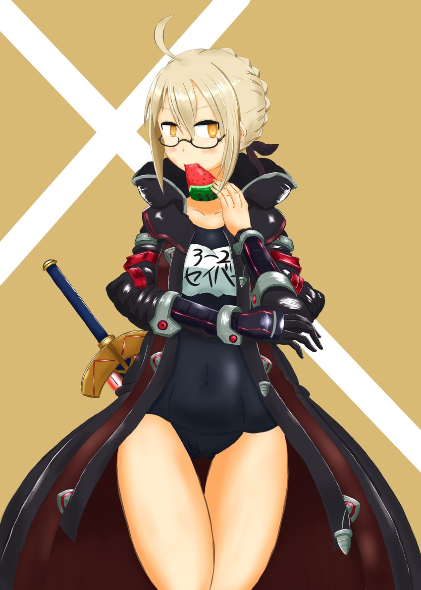 artoria pendragon and mysterious heroine x alter (fate and 2 more) drawn by matuyan-ryu