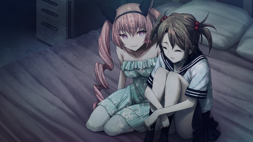 akiha rumiho and tennouji nae (steins;gate and 1 more) drawn by huke