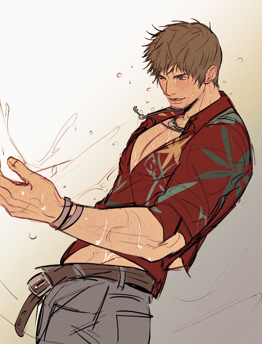 ardbert hylfyst (final fantasy and 1 more) drawn by doong_24