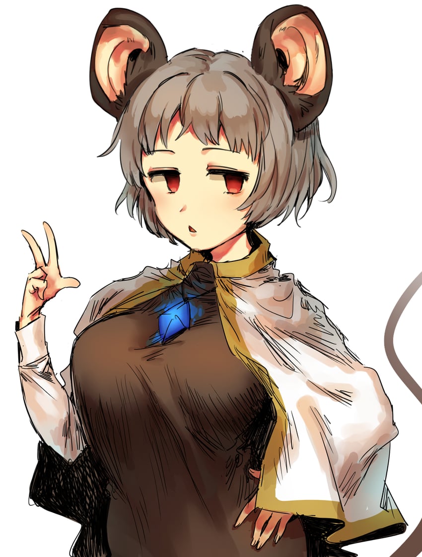 nazrin and kofji (touhou and 1 more) drawn by doi