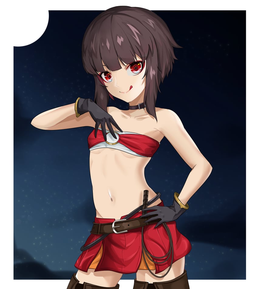 megumin (kono subarashii sekai ni shukufuku wo!) drawn by lyourika