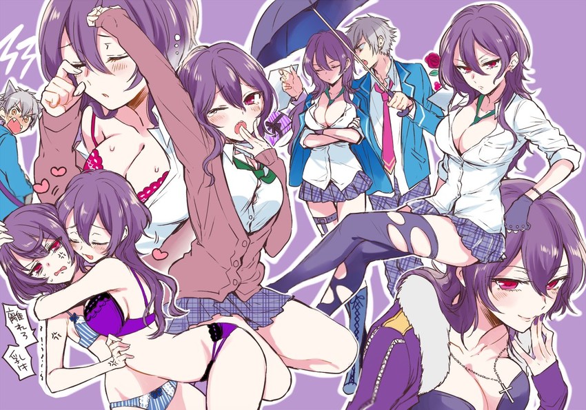 sakuma ritsu, sakuma rei, and ogami koga (ensemble stars!) drawn by epuko