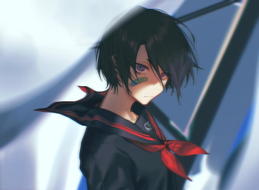 kuchiki rukia (bleach and 1 more) drawn by ihsekodwww
